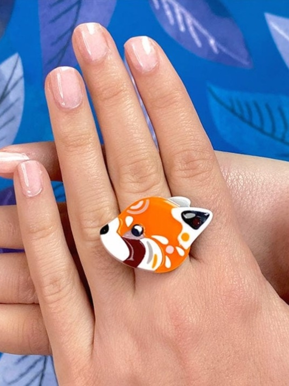 Erstwilder x Pete Cromer The Rakish Red Panda Ring